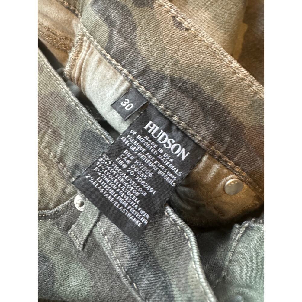 Hudson camo skinny jean size 30 - Picture 6 of 6